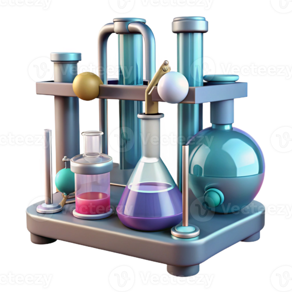 elegant modern medizinisch Labor Ausrüstung transparent exklusiv png