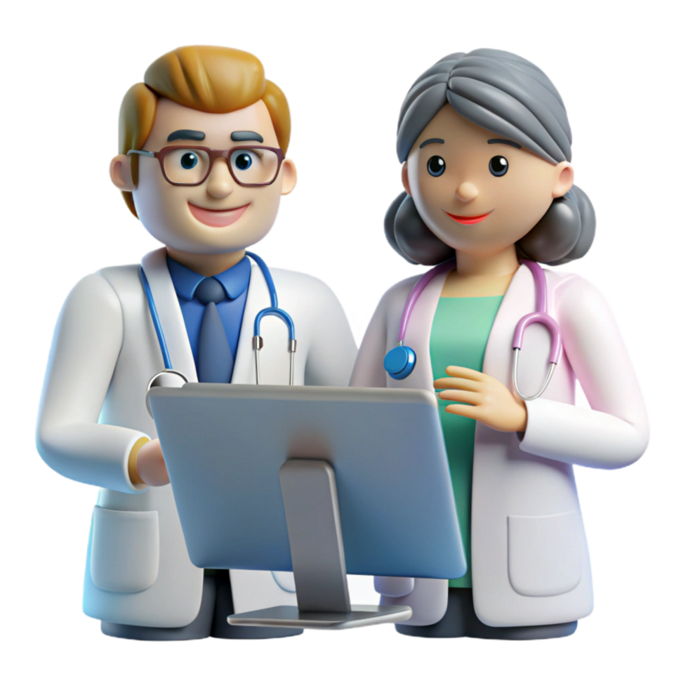 serene abstract Medical Professionals Consulting Online Transparent exclusive png