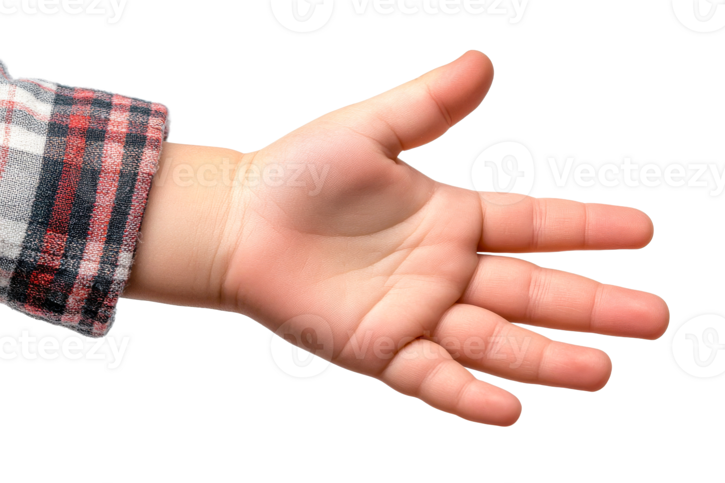 Childs open hand extended for a friendly gesture png