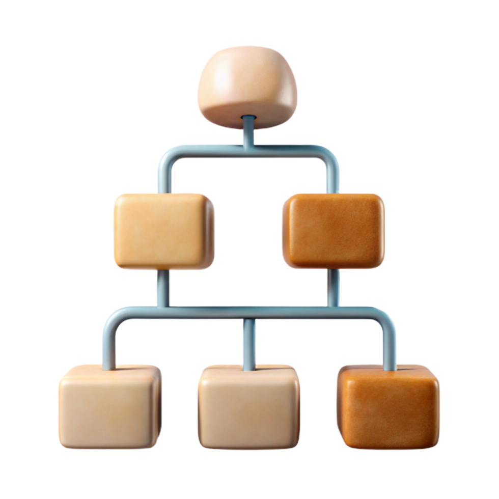 beautiful creative Memory Formation Diagram Cutout with Flowchart Design original png