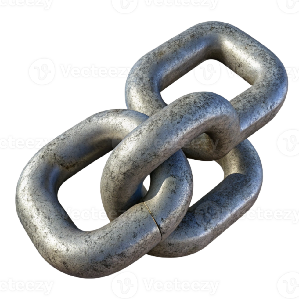 extraordinary artistic Metal Chain Links Close Up Cutout Element high quality png