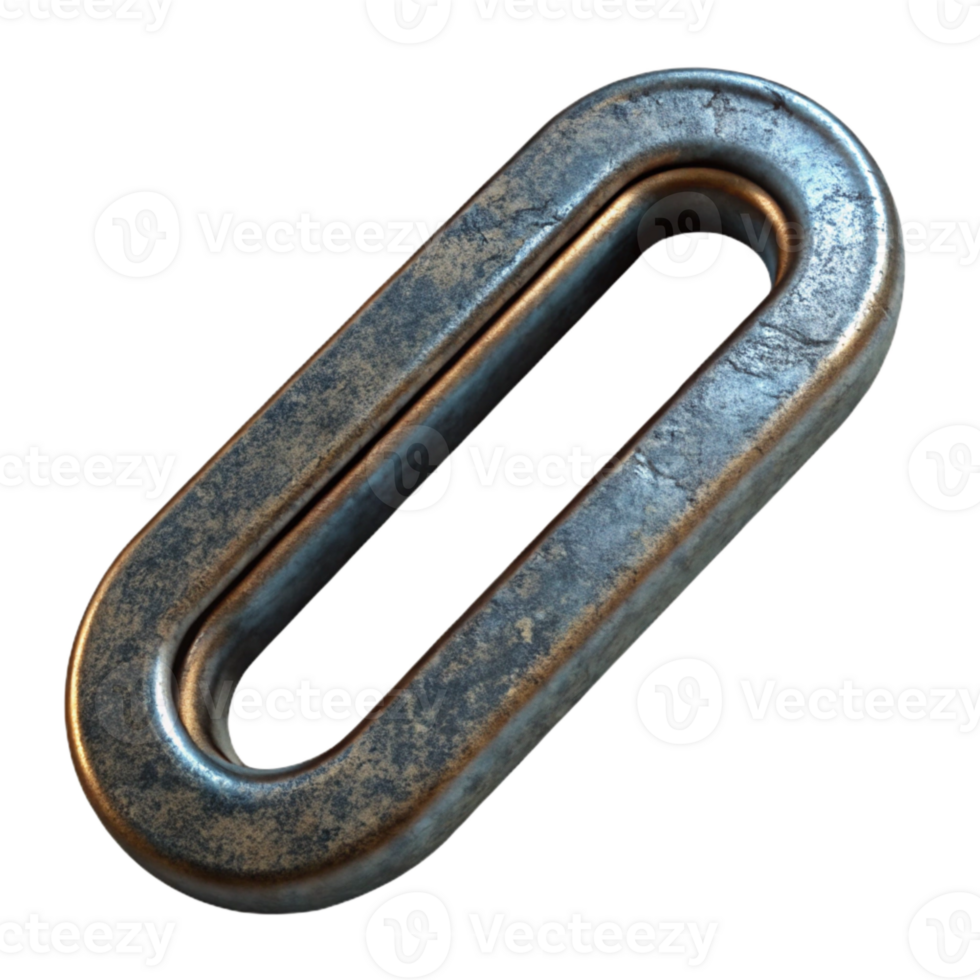 elegant rustic Metal Paper Clip Close Up Cutout Element high quality png