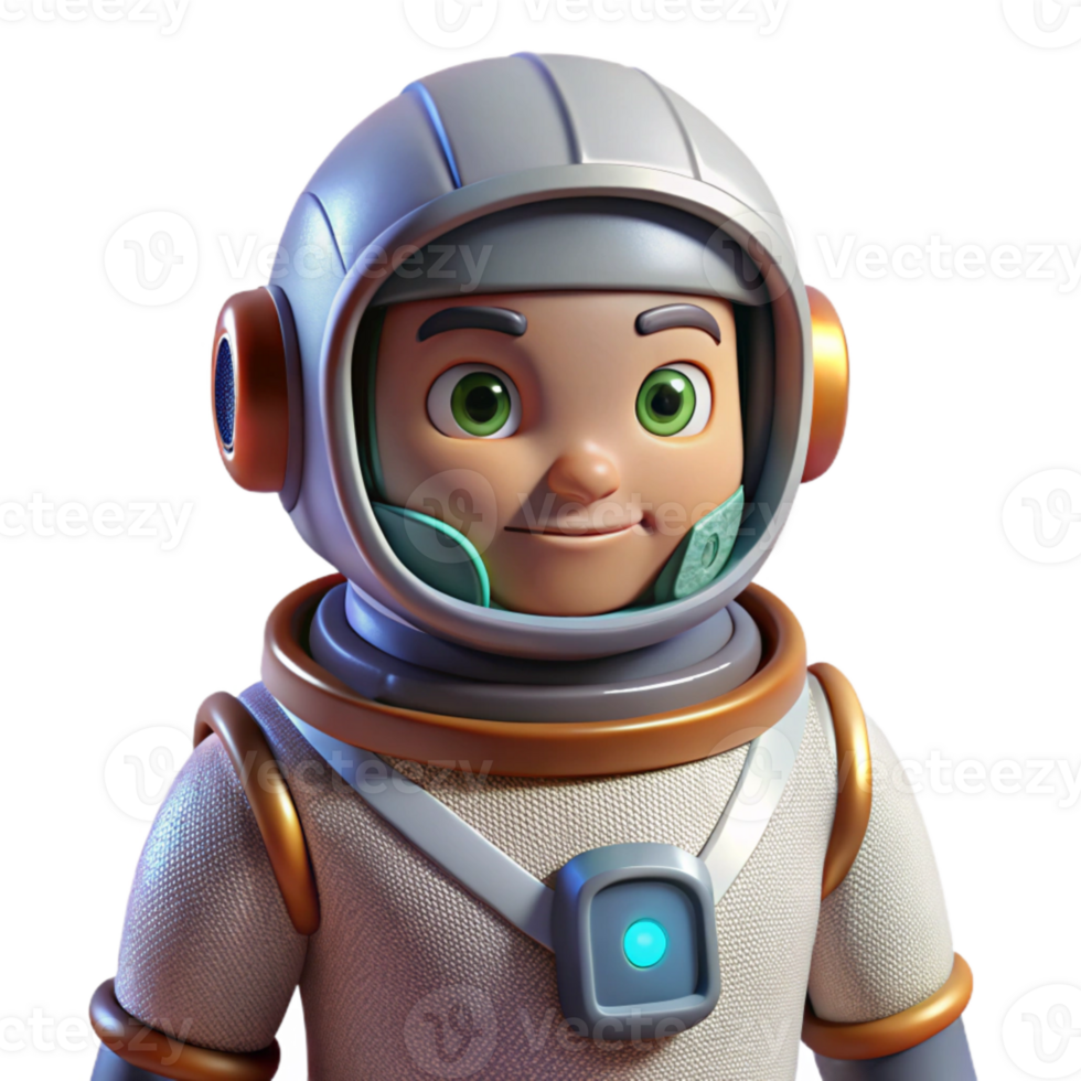 extraordinary creative Metaverse Character Clothing Spacesuit White Transparent Background original png