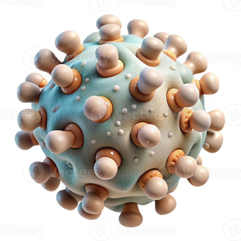 magnificent classic Microbe Colony Formation Close Up View Cutout Element genuine png