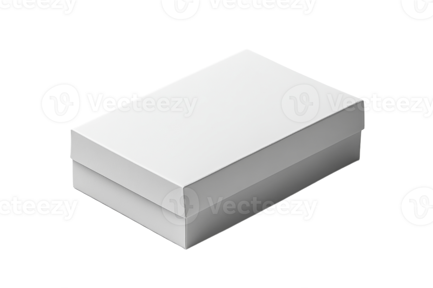 Simple white box for packaging and storage needs png