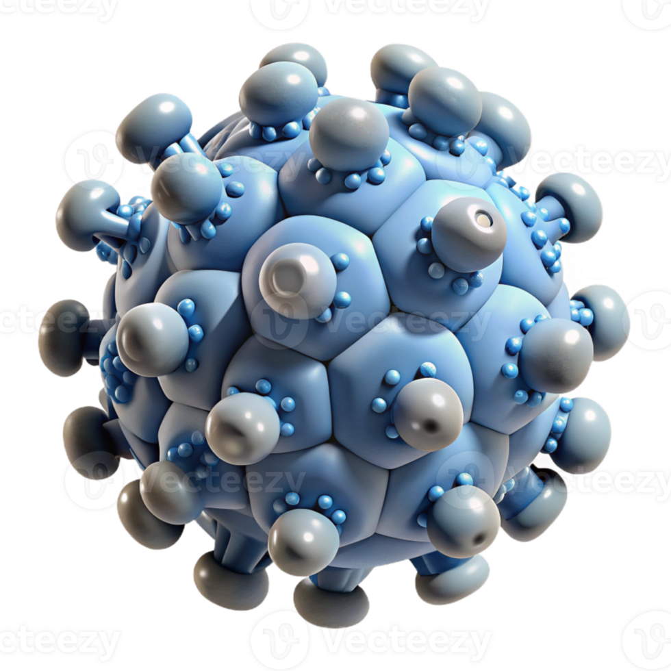 elegant modern Microscopic Nanobot Cluster Transparent Background png