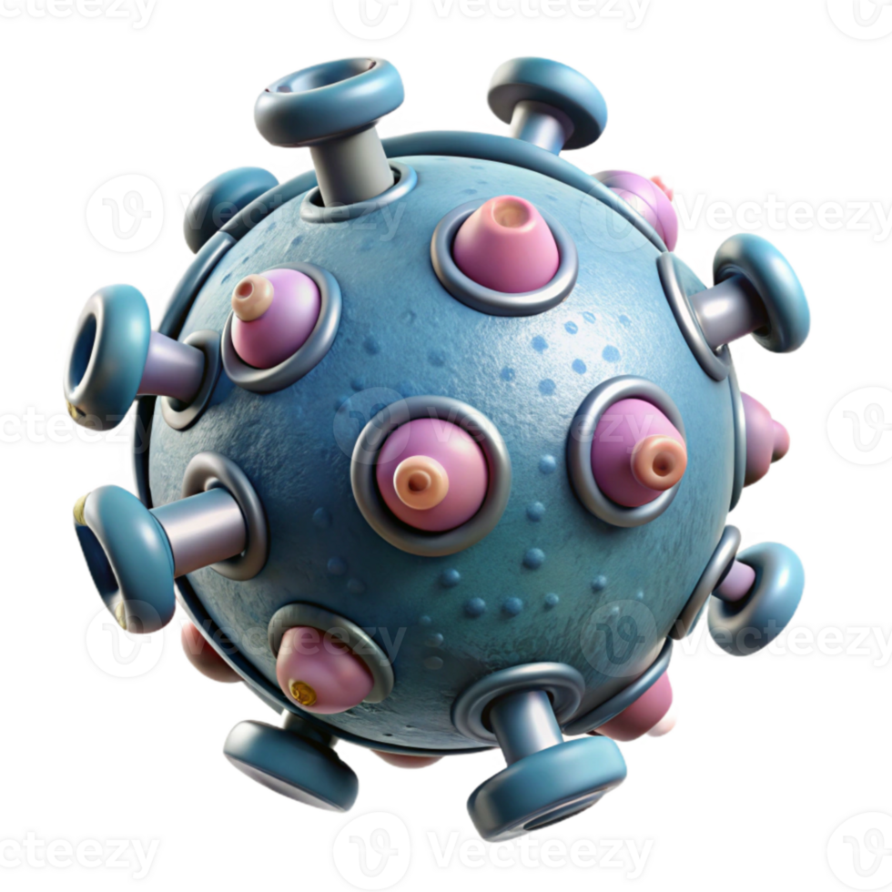 magnificent classic Microscopic Nanobot Probe Transparent Background high quality png