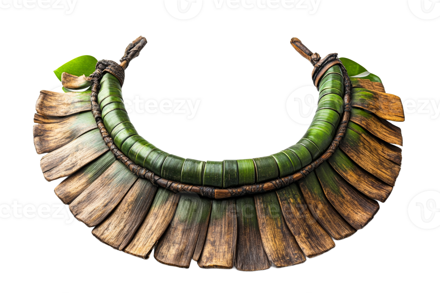 Traditional accessory made from natural materials png