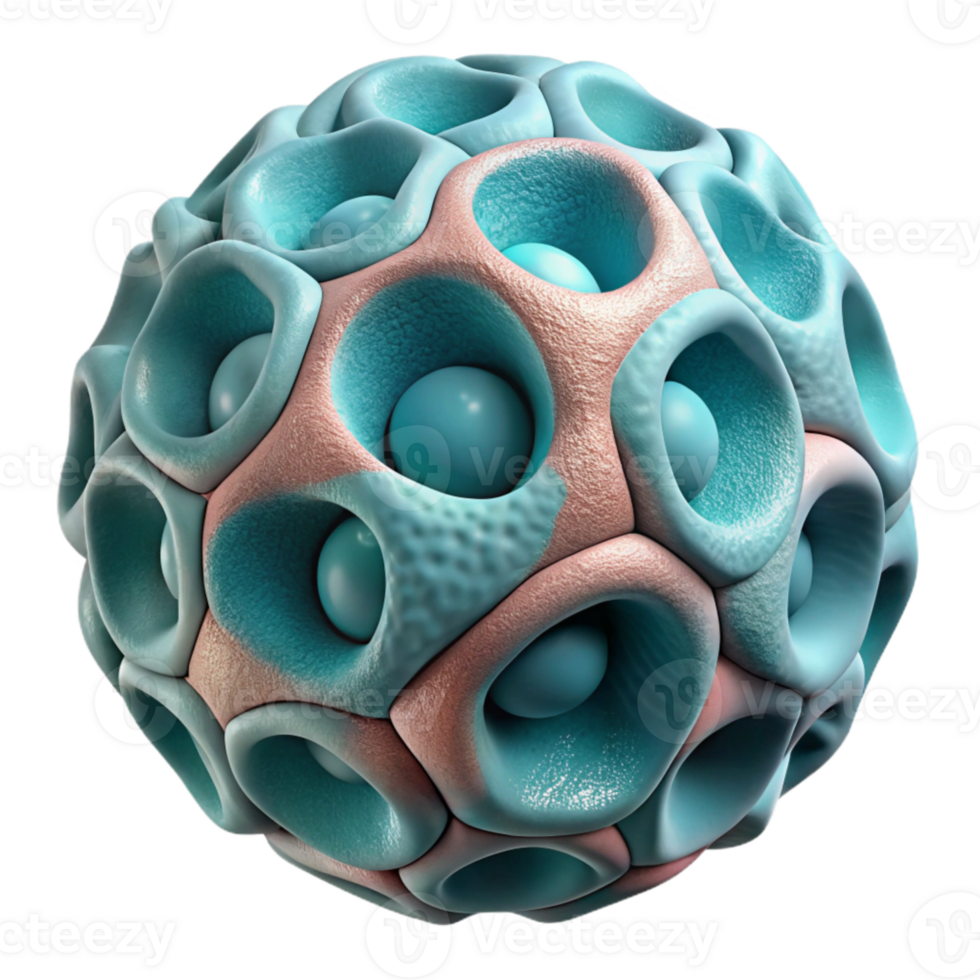 extraordinary classic Microscopic View of Cellular Structure Cutout high resolution png