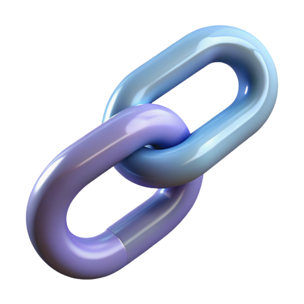 impressive classic Mind Link Visual Chain Links Cutout premium png