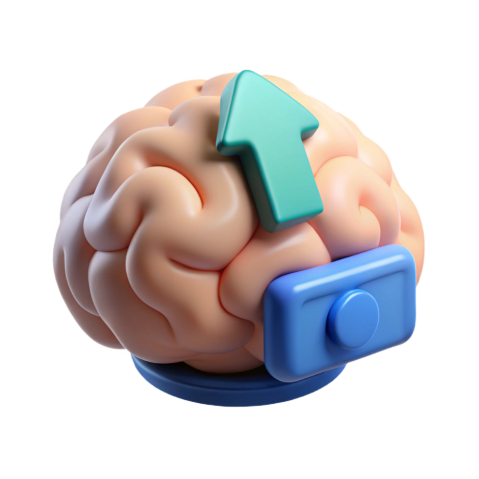 elegant rustic Mind Upload Interface with Progress Indicator Transparent Background detailed png