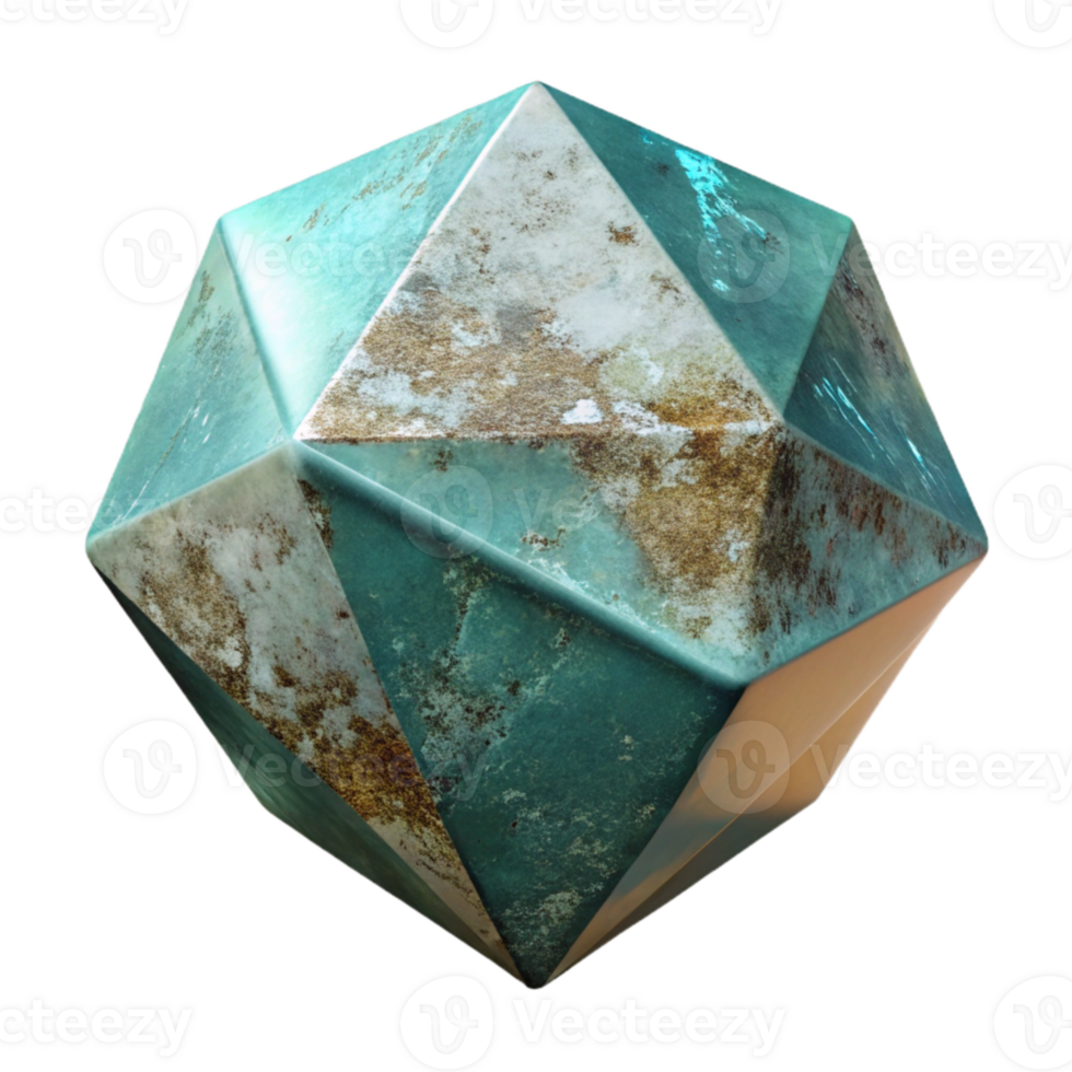 stunning traditional Mineral Specimen Geometric Form Isolated Element high resolution png