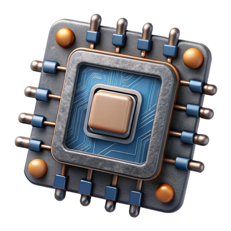 stunning vintage Modern Circuit Board Design Isolated Element detailed png