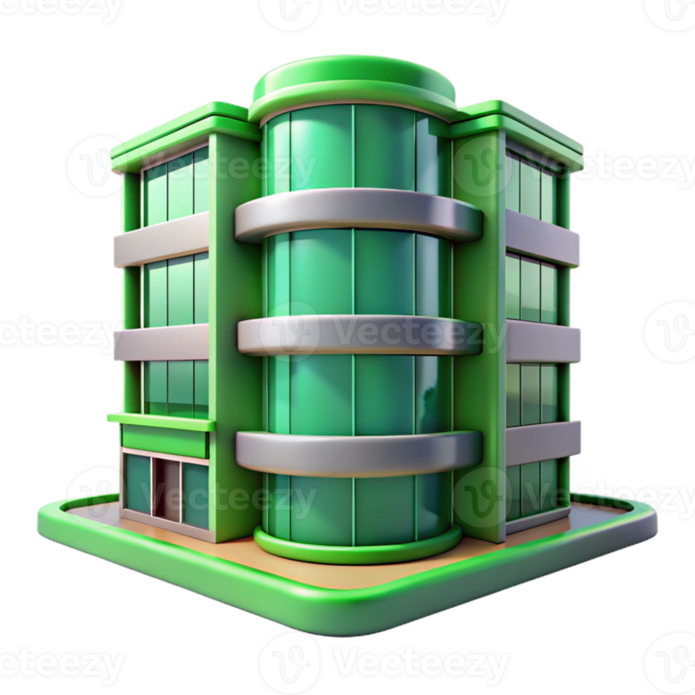 stunning traditional Modern City Building with Vertical Garden Transparent Background genuine png