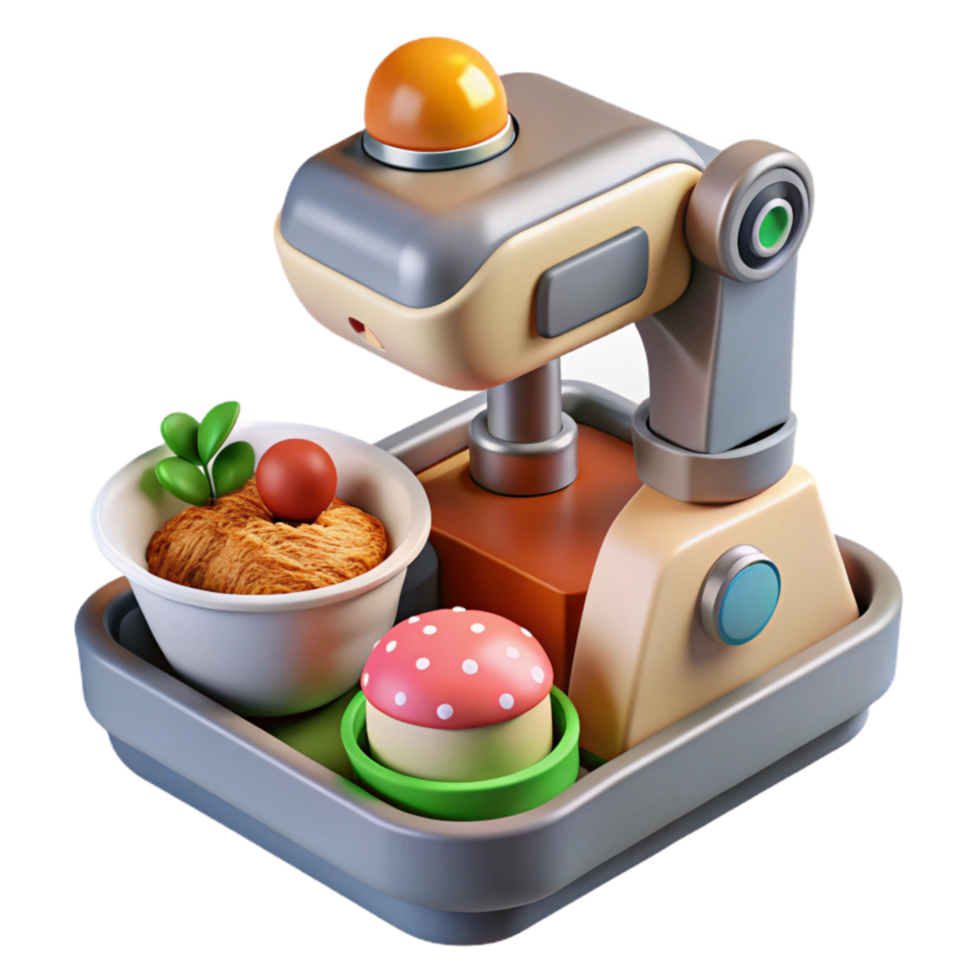 magnificent classic Modern Food Printer with Touchscreen Cutout exclusive png