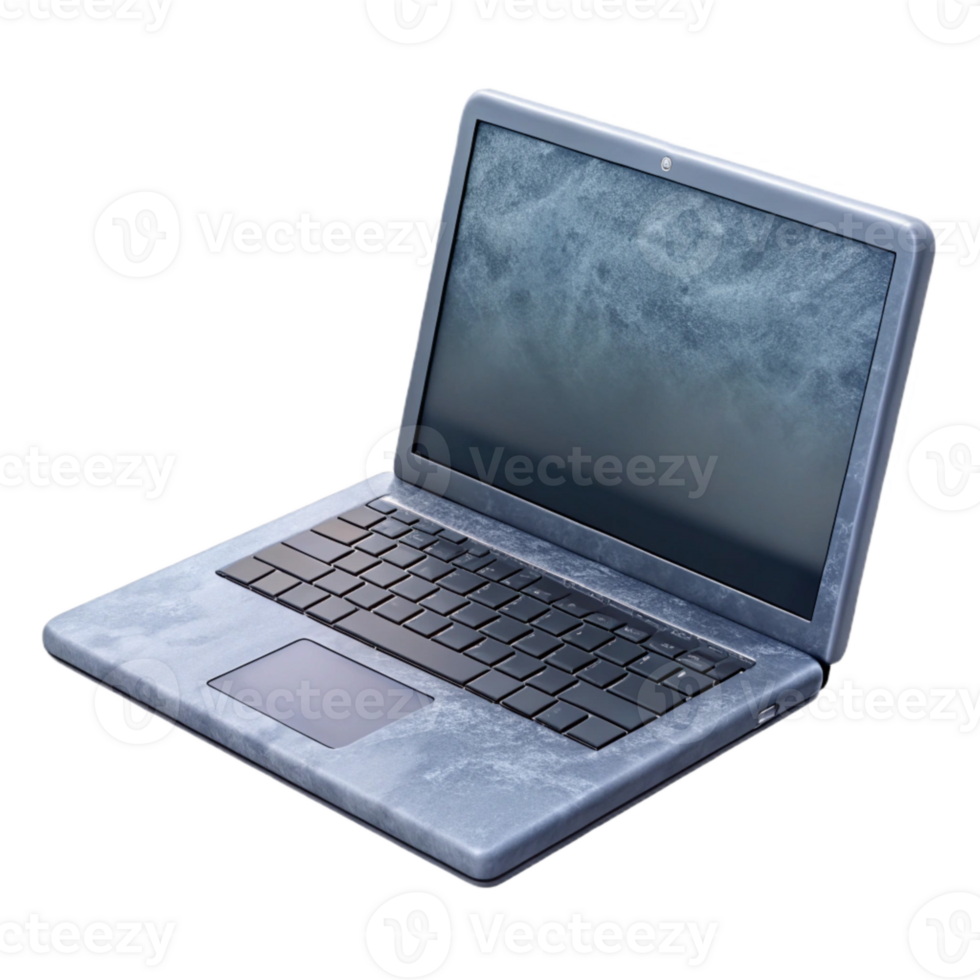 magnificent abstract Modern Gray Laptop Transparent Background high resolution png
