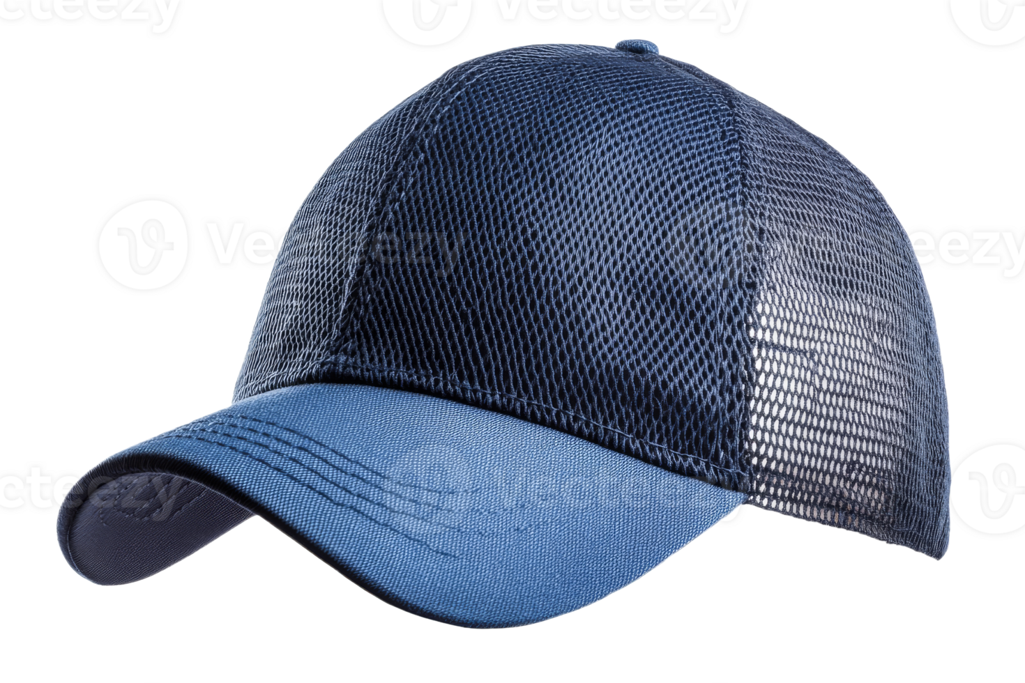 Stylish blue mesh cap suitable for outdoor activities png