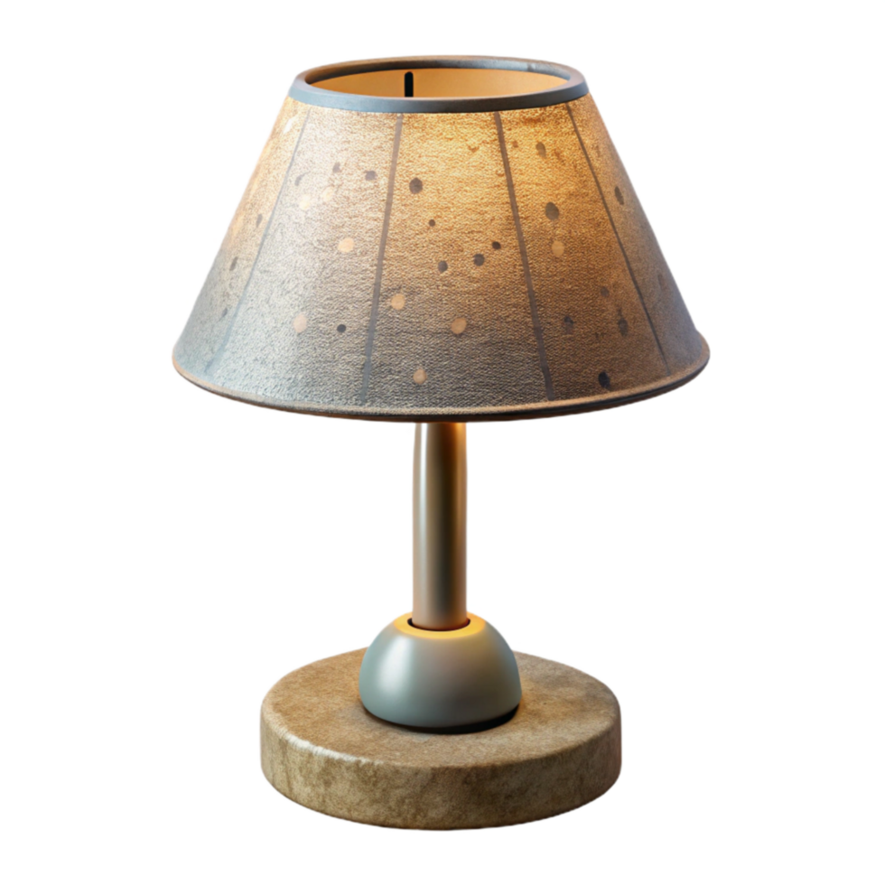 wonderful rustic Modern Table Lamp Front View Cutout genuine png