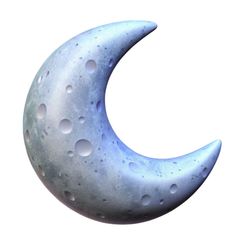 extraordinary abstract Moon Icon Transparent Background Crescent original png