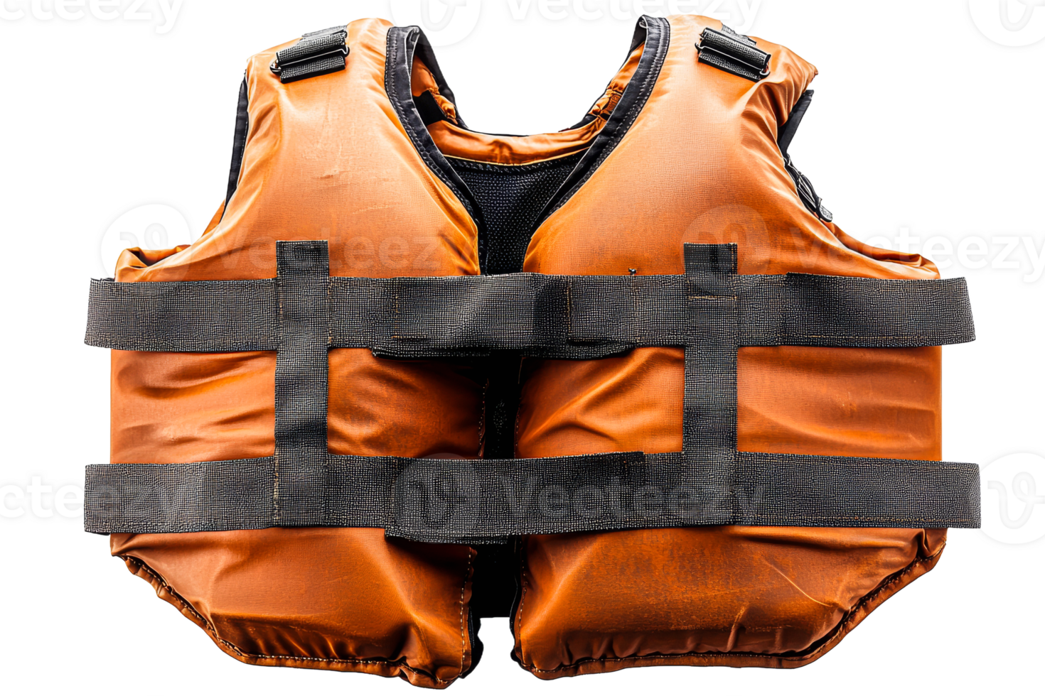 Safety vest designed for water activities and rescue use png