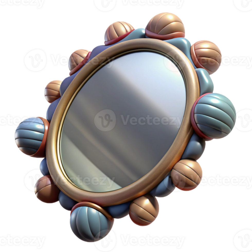 impressive rustic Multiple Reflections in Mirror Cutout authentic png