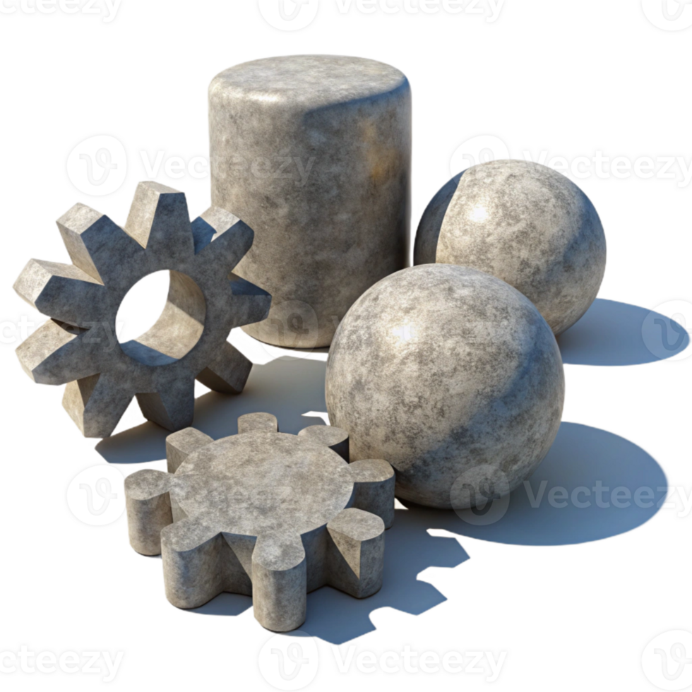 serene creative Multiple Shadows of Same Object Cutout original png