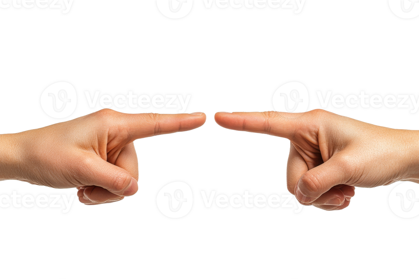 Hands reaching towards each other with intent and connection png