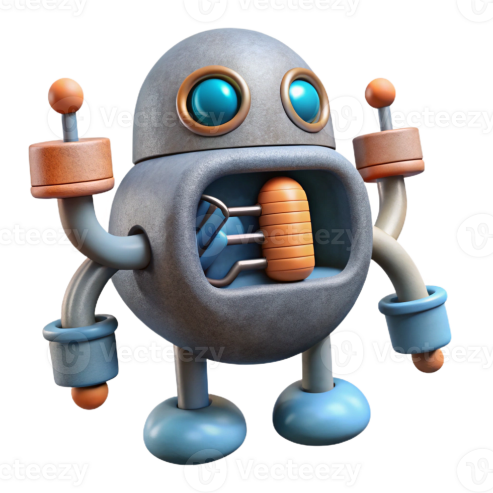stunning classic Nanobot Analyzing Dna Structure Cutout detailed png