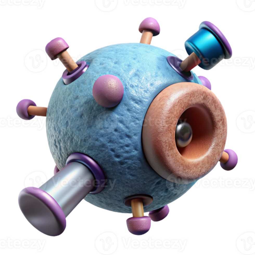 stunning traditional Nanobot Injection Microscopic View Cutout detailed png