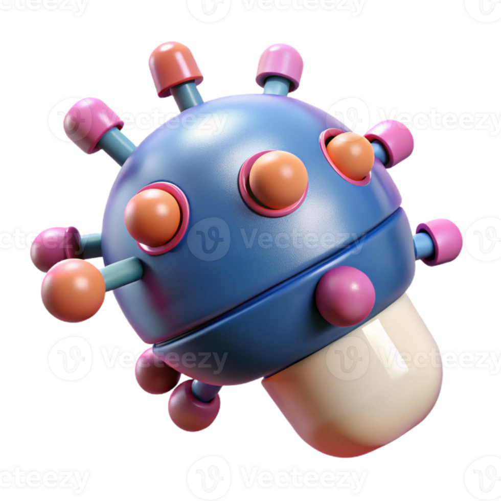 beautiful abstract Nanobot Manufacturing Drugs Cutout authentic png