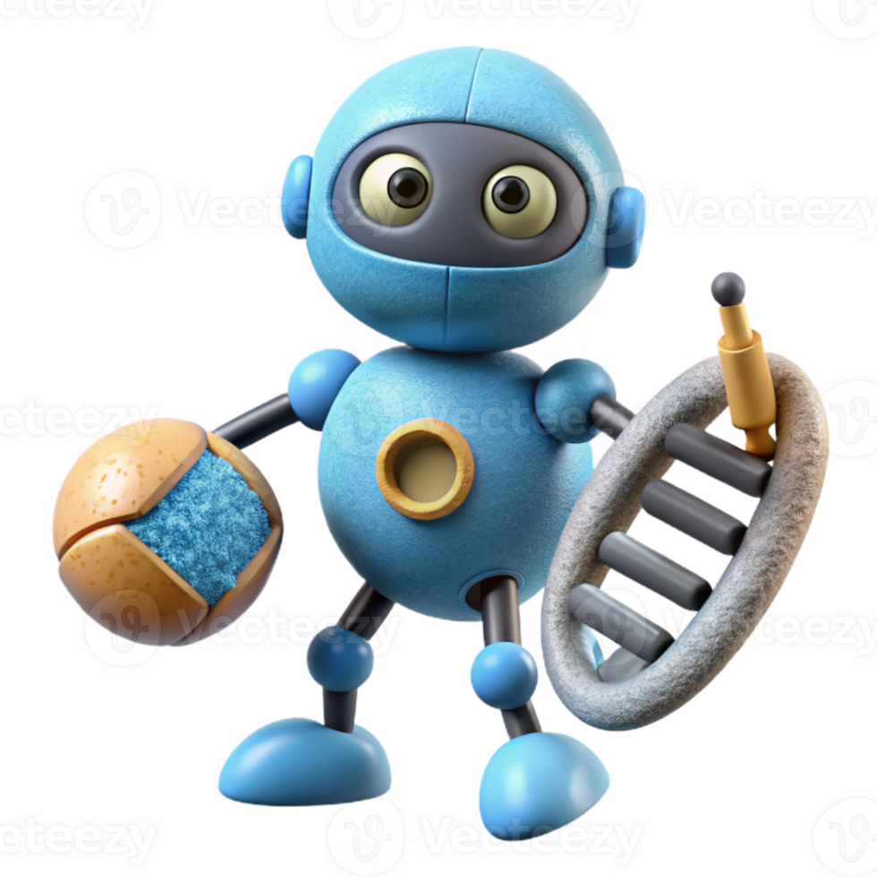beautiful traditional Nanobot Repairing Damaged Dna Transparent Background high resolution png