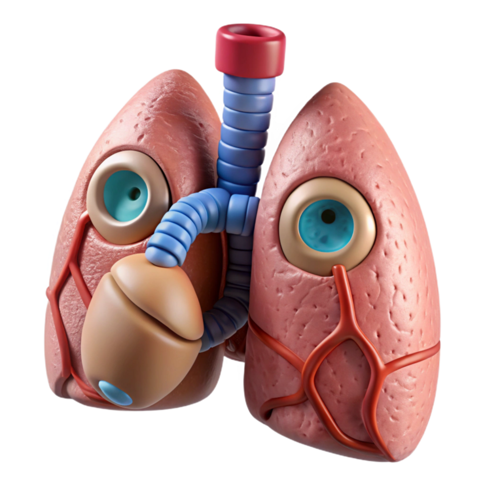 extraordinary traditional Nanobot Repairing Damaged Lung Cell Cutout professional png
