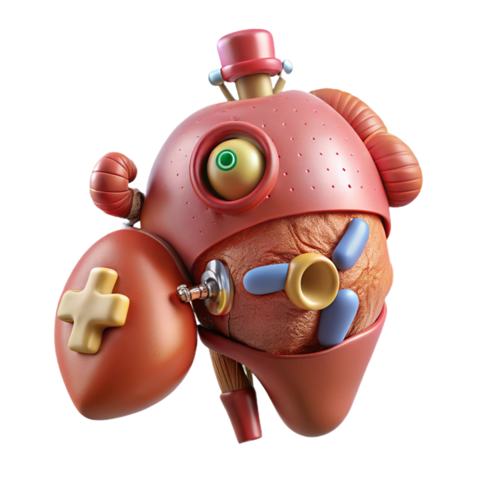stunning traditional Nanobot Repairing Damaged Organ Cutout exclusive png