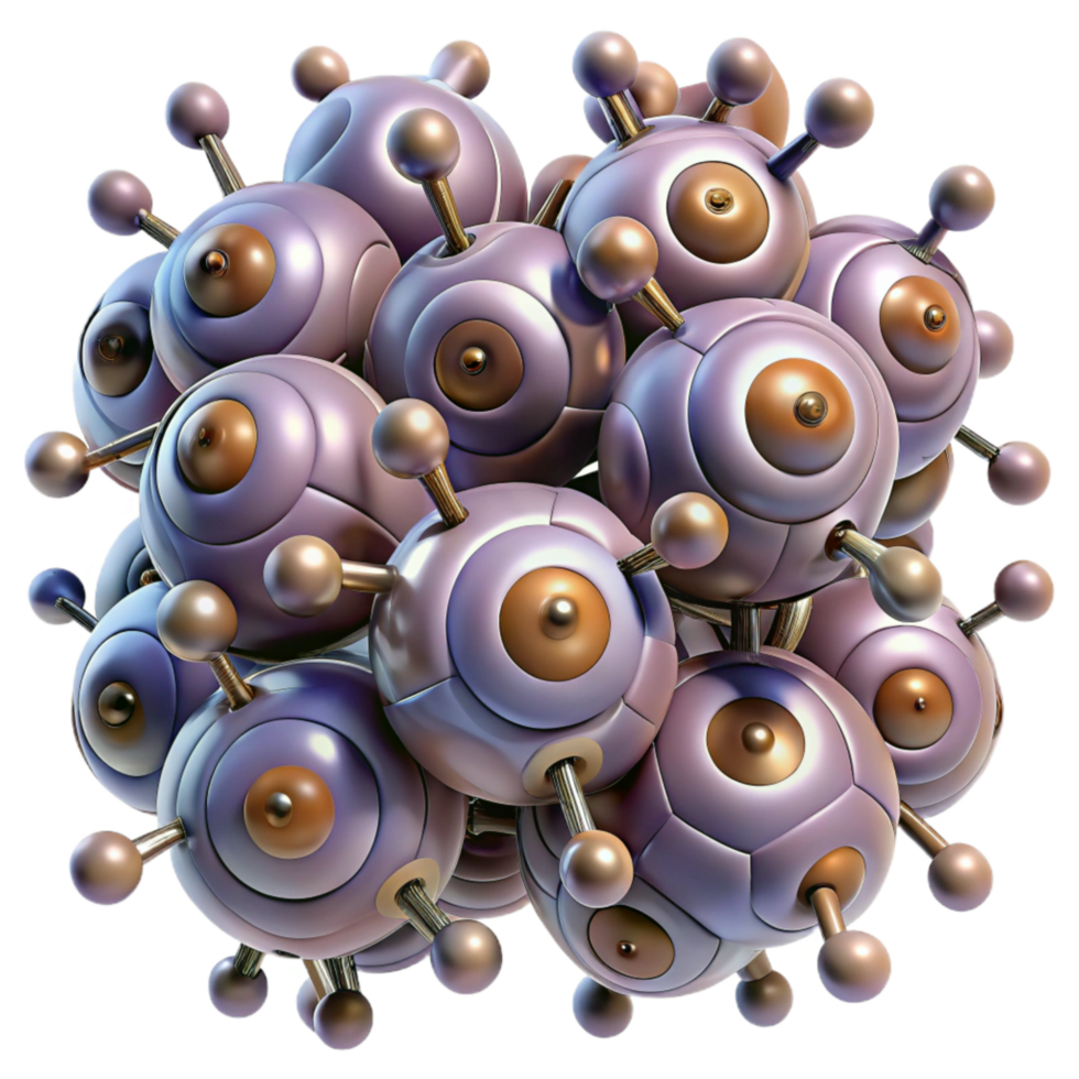 dramatic vintage Nanobot Swarm Abstract Pattern Transparent high resolution png