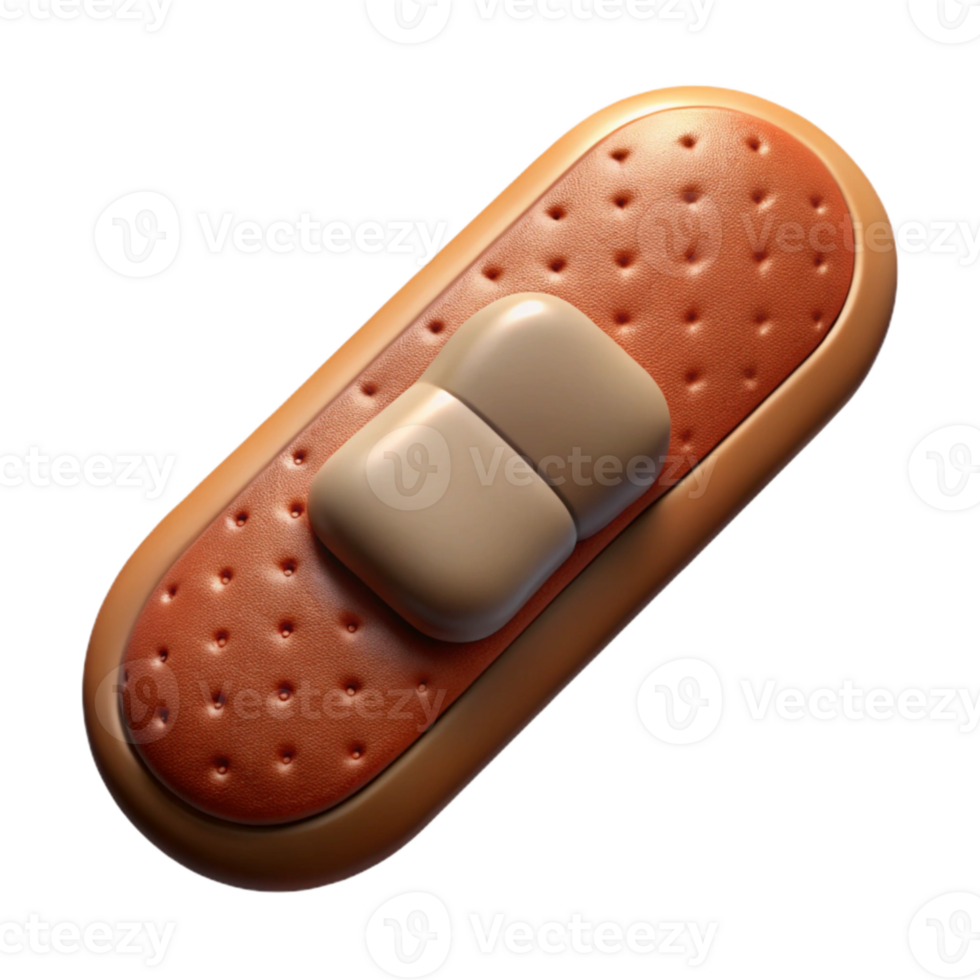 magnificent artistic Nanotech Enhanced Bandage Isolated high quality png