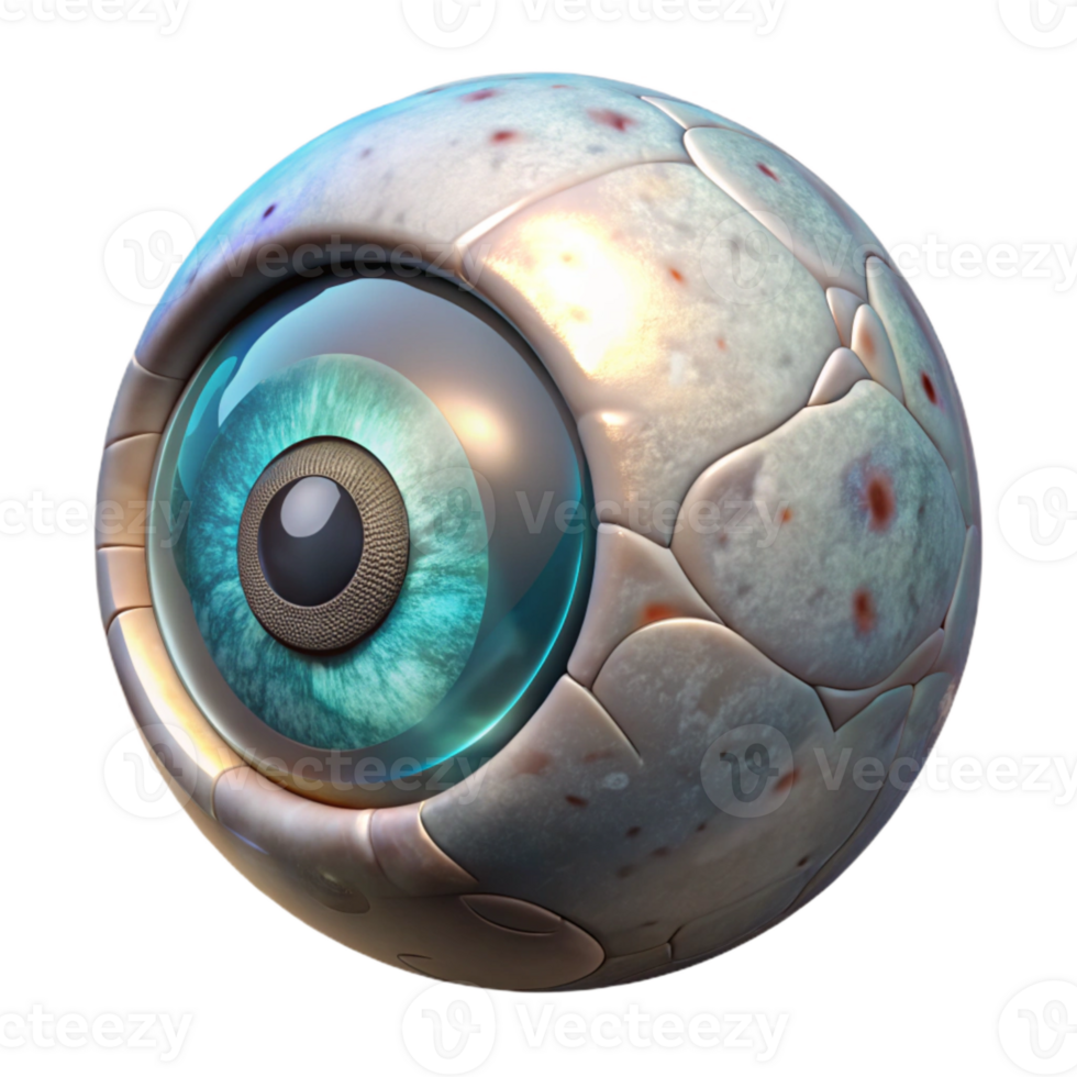 vibrant traditional Nanotech Enhanced Eye Structure Transparent png