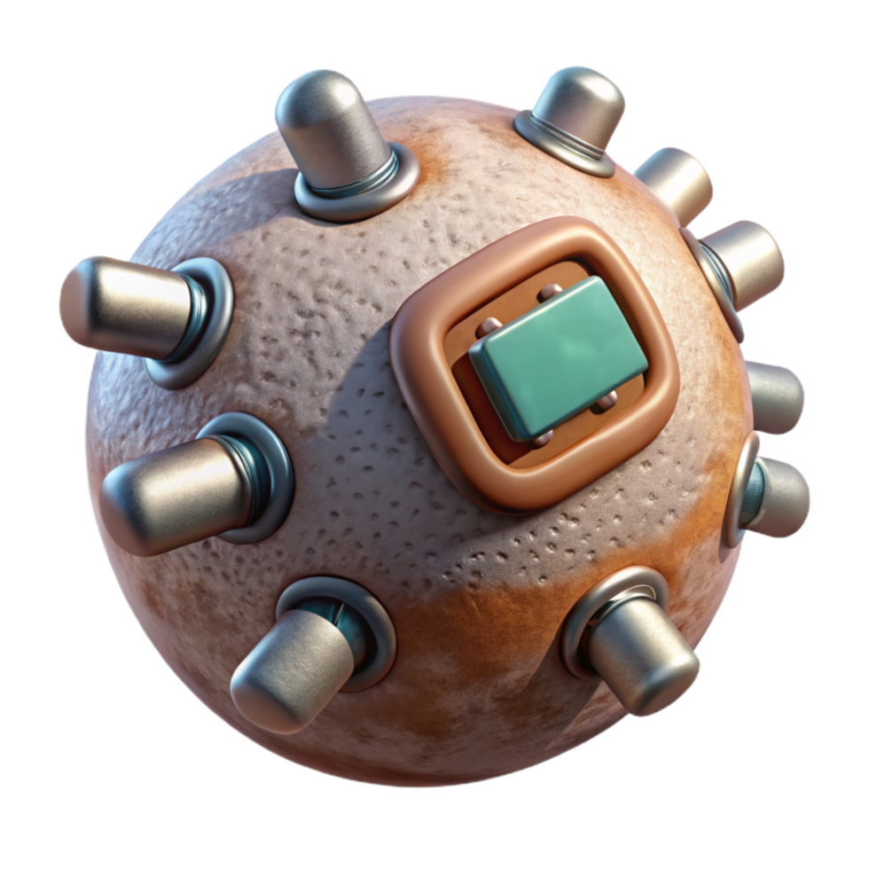 magnificent modern Nanotech Enhanced Medical Implant Isolated detailed png