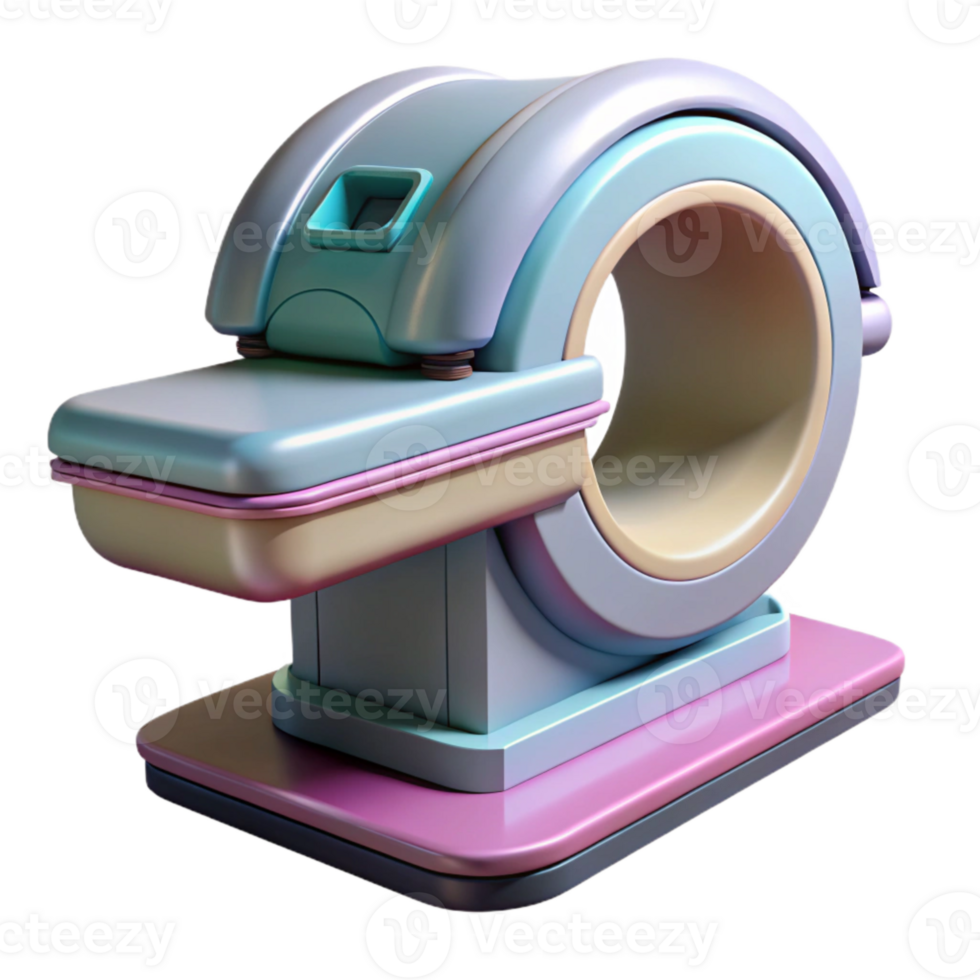 impressive rustic Nanotech Medical Scanner Side View Isolated professional png
