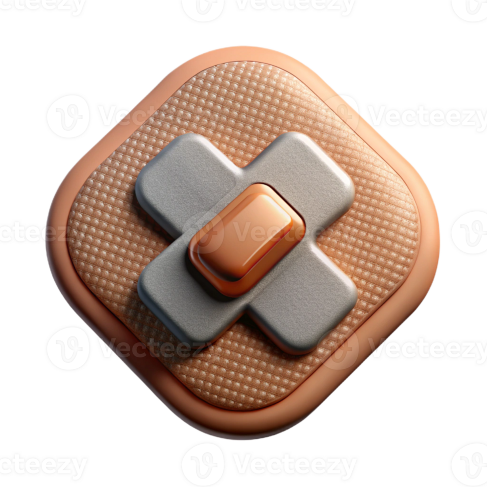 stunning abstract Nanotech Medical Patch Top View Cutout exclusive png