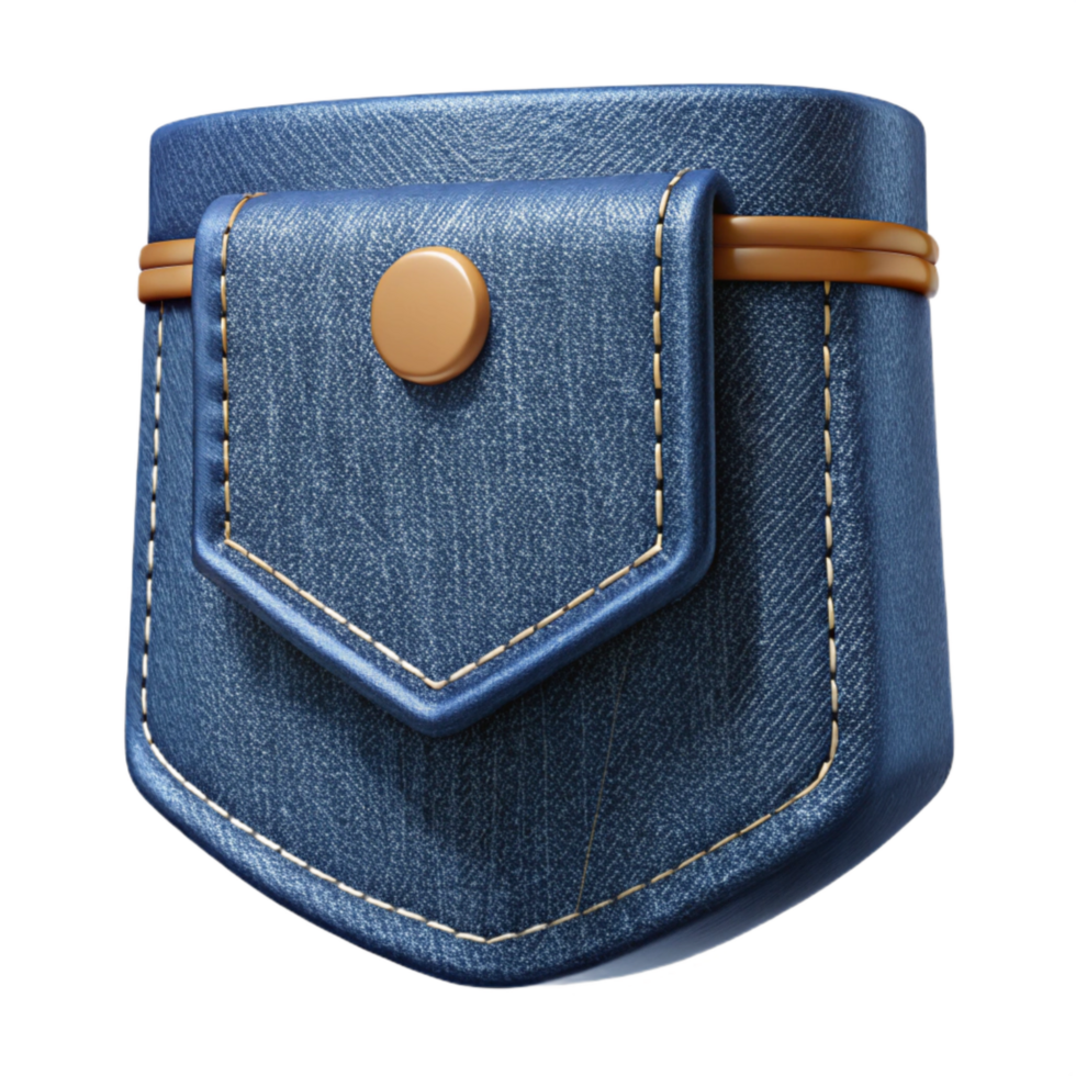 beautiful traditional Navy Blue Denim Fabric Rivet Detail Cutout high resolution png