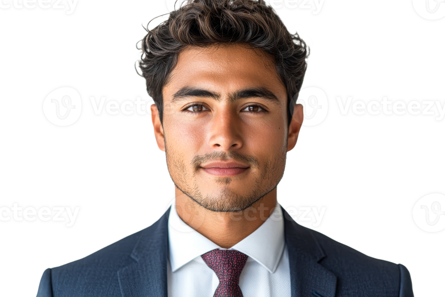 Professional man in a suit with a neutral expression png