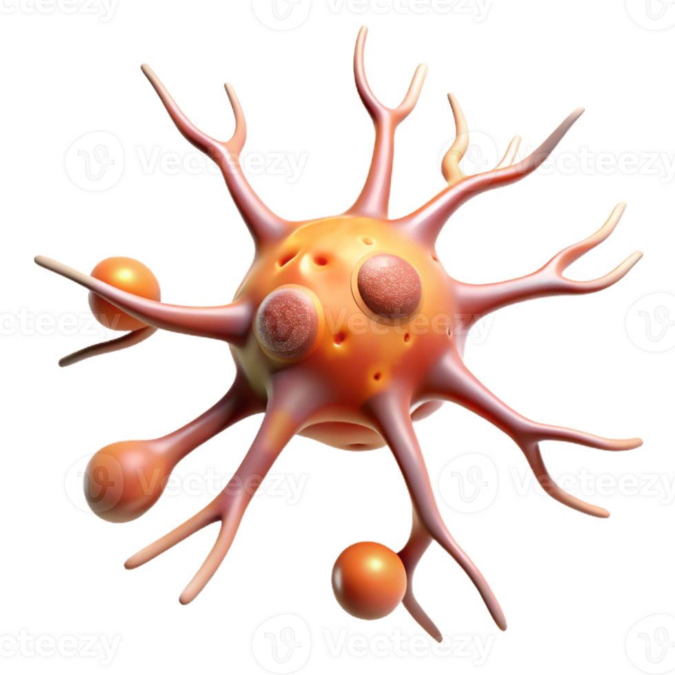 stunning rustic Neuron Firing Animation Sequence Transparent Background original png