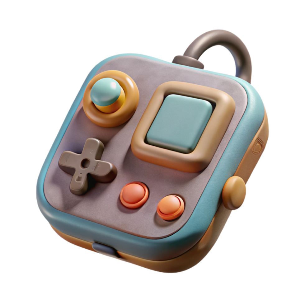 impressive traditional Neurotech Device Handheld Controller Isolated genuine png
