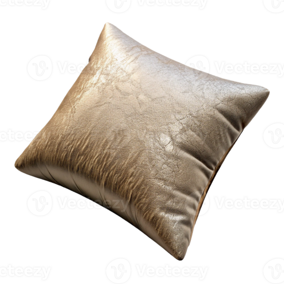 vibrant modern Neutral Tone Cushion Cover Isolated Transparent Background high resolution png