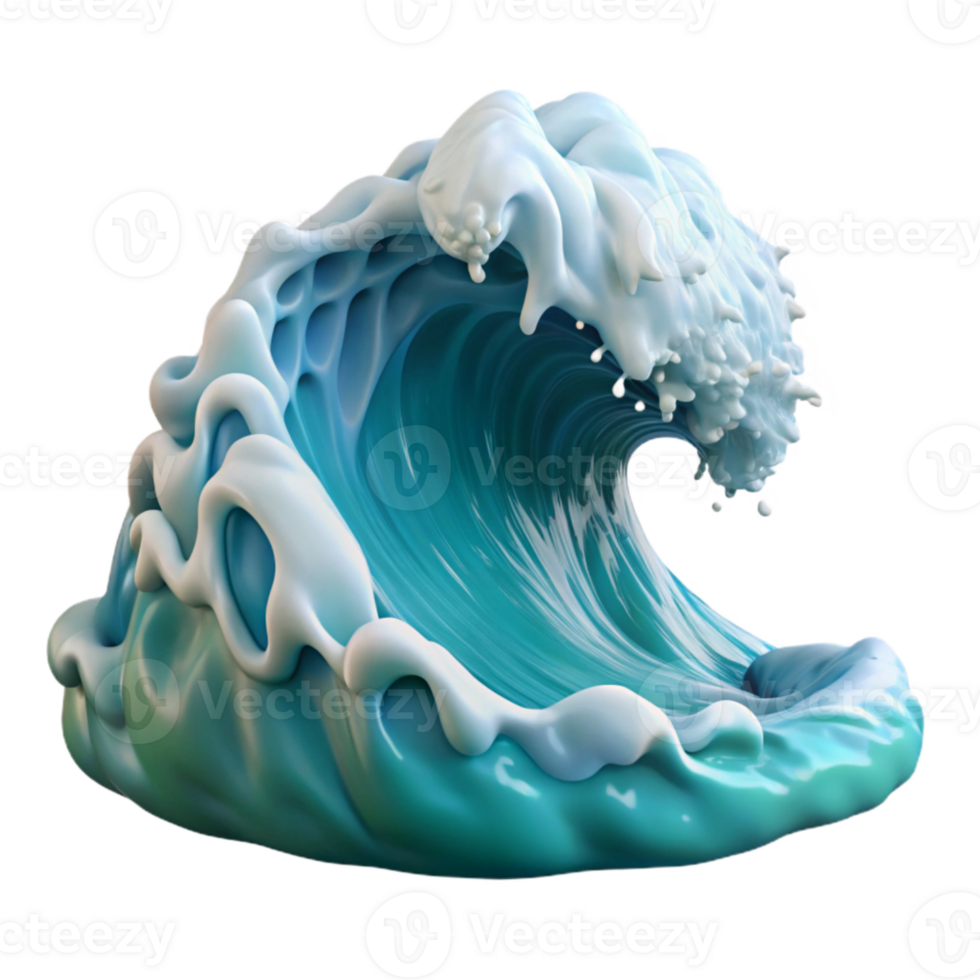 wonderful traditional Ocean Wave Crashing Foam Detail Isolated png