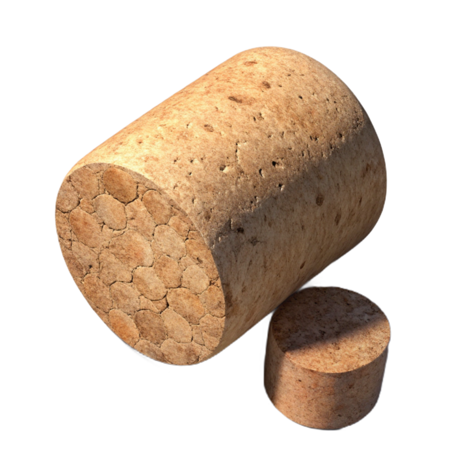 vibrant rustic Old Corks Trivet Cutout with Shadow genuine png