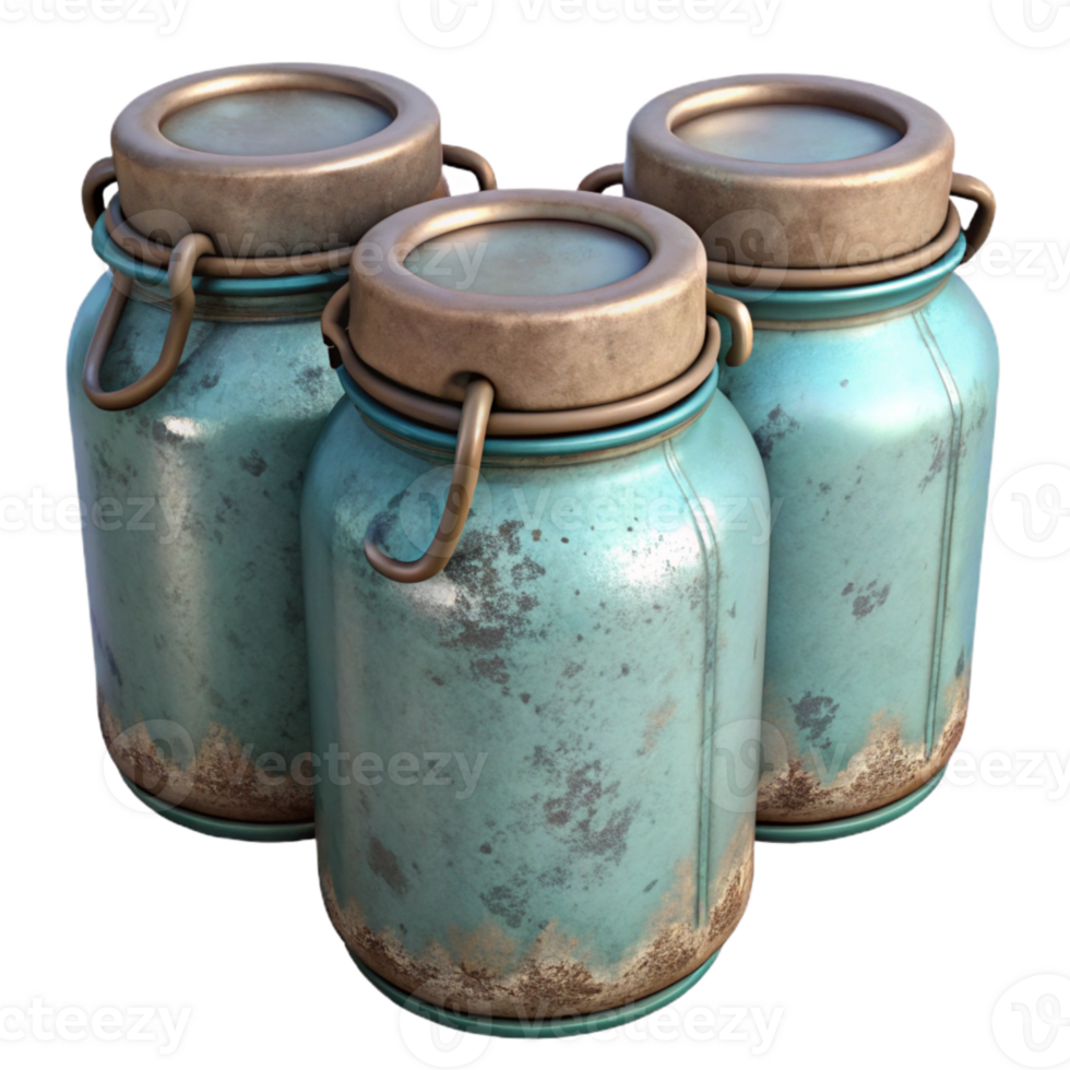 extraordinary artistic Old Mason Jars Storage Containers Isolated authentic png