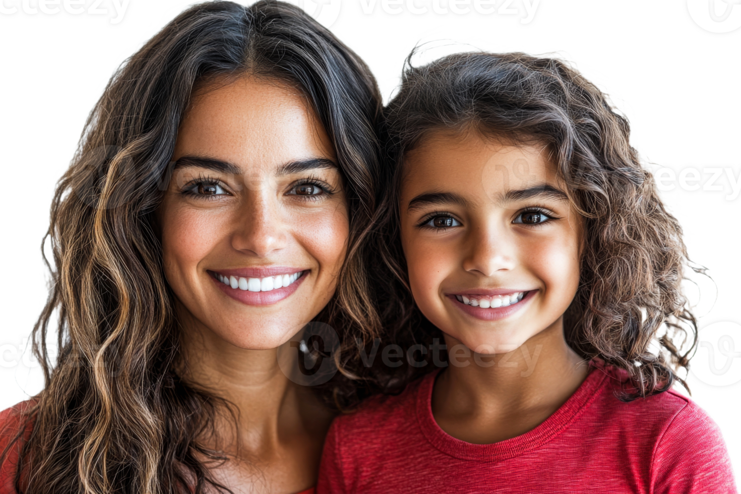 Mother and daughter sharing joyful smiles together png