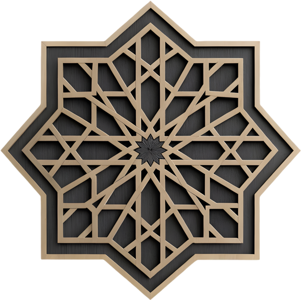 Digital artwork featuring modern geometric patterns for clipart. . png