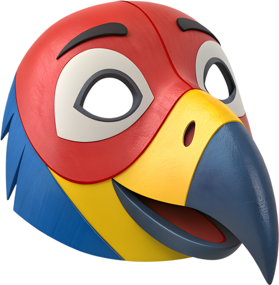 Fun and Creative Animal Cartoon Masks for Event Decor. . png
